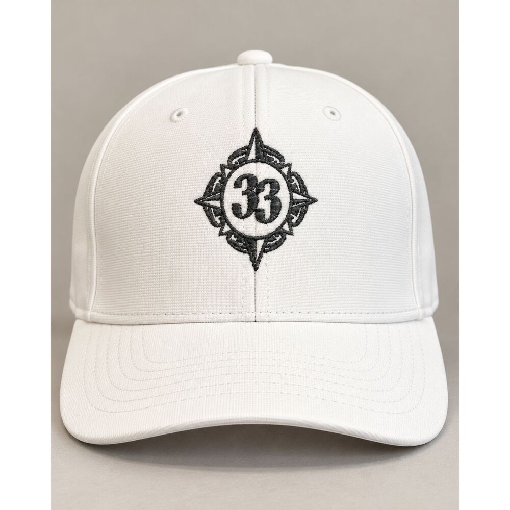 Disney Club 33 Logo Baseball Cap Hat in White Unisex